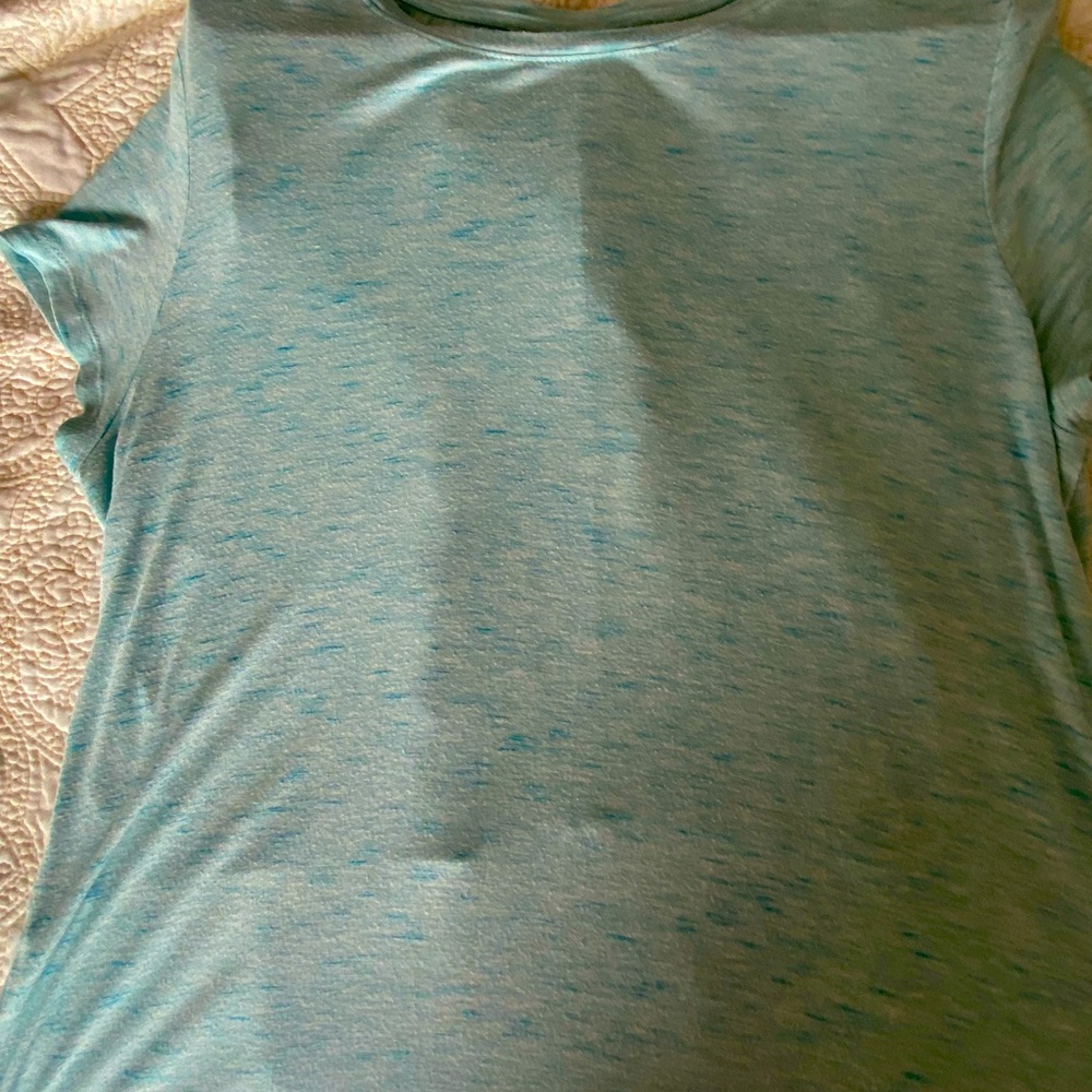 Blue and white t-shirt